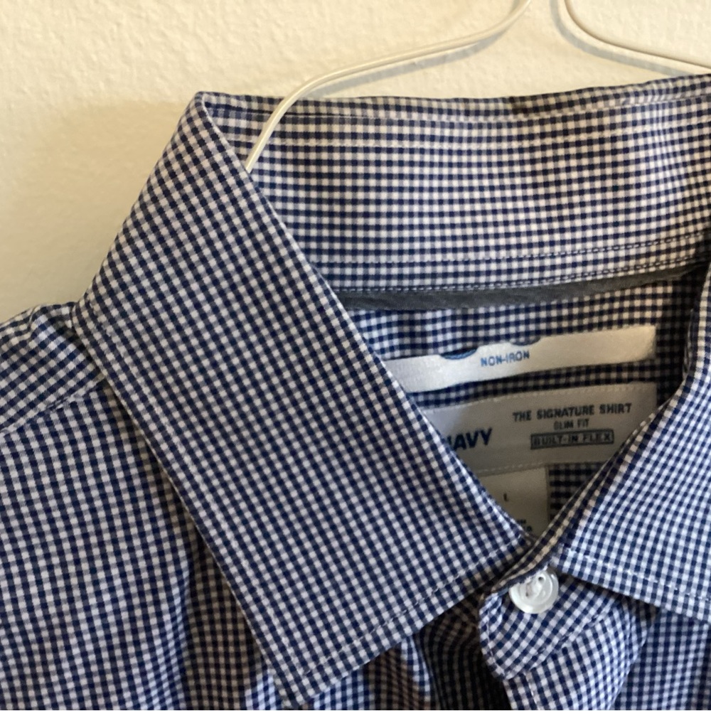 Bundle of 5 Men’s Old Navy Dress Shirts in size large - Picture 5 of 10